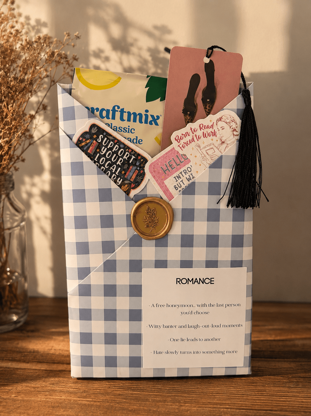 Blind Date With a Book- Wrapped Gift Set - Bella Blossom Boutique