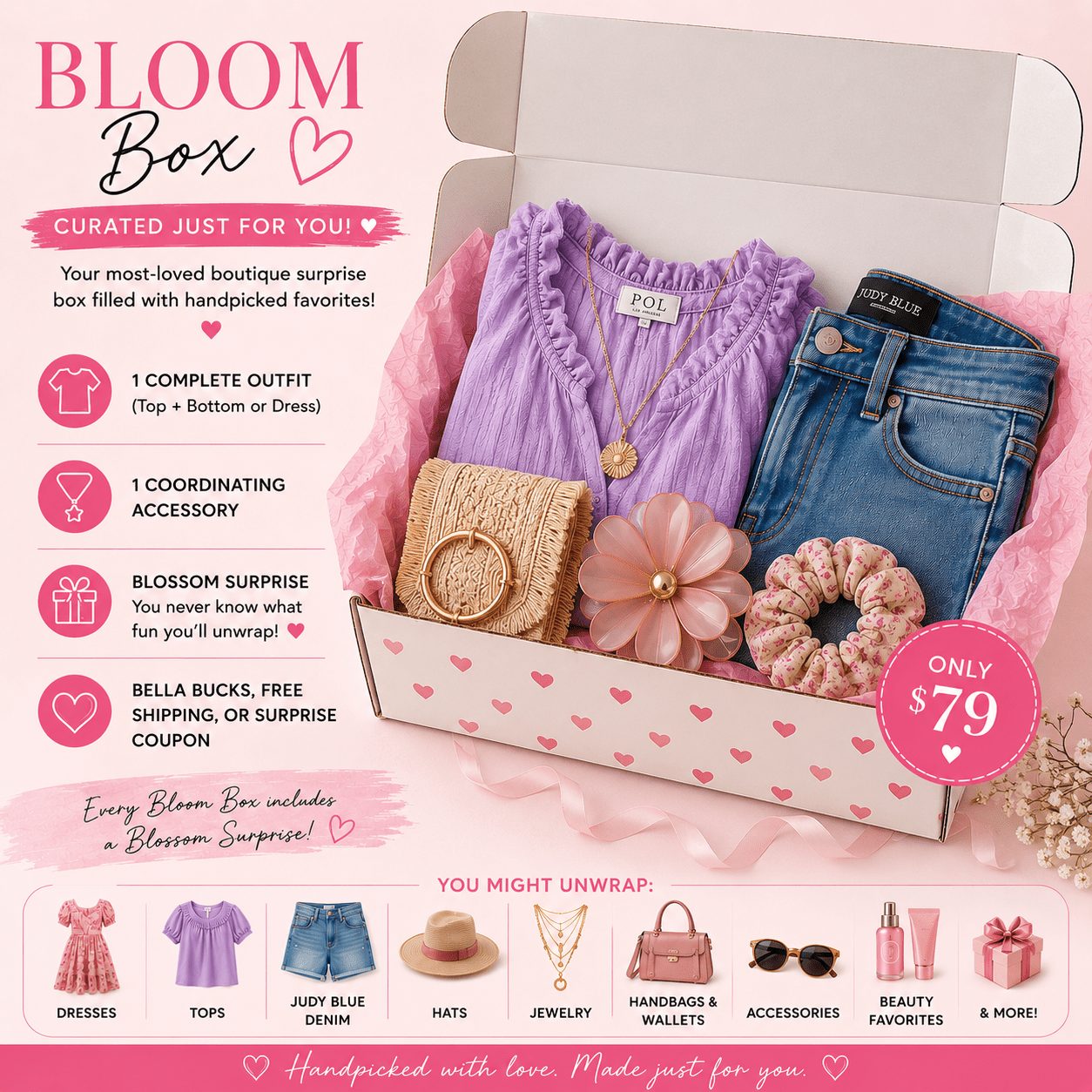 Bloom Box - Bella Blossom Boutique