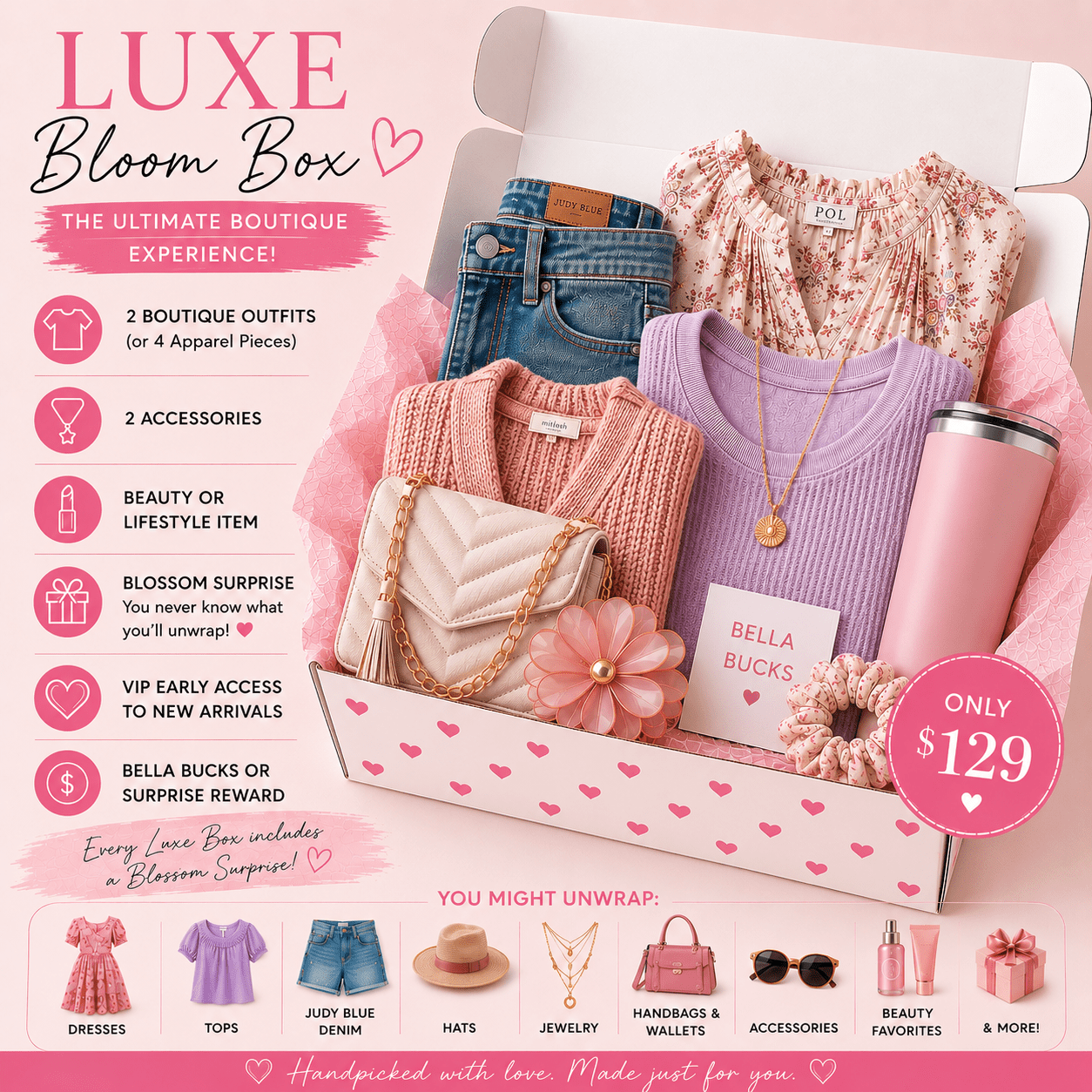 Blossom Luxe Box - Bella Blossom Boutique