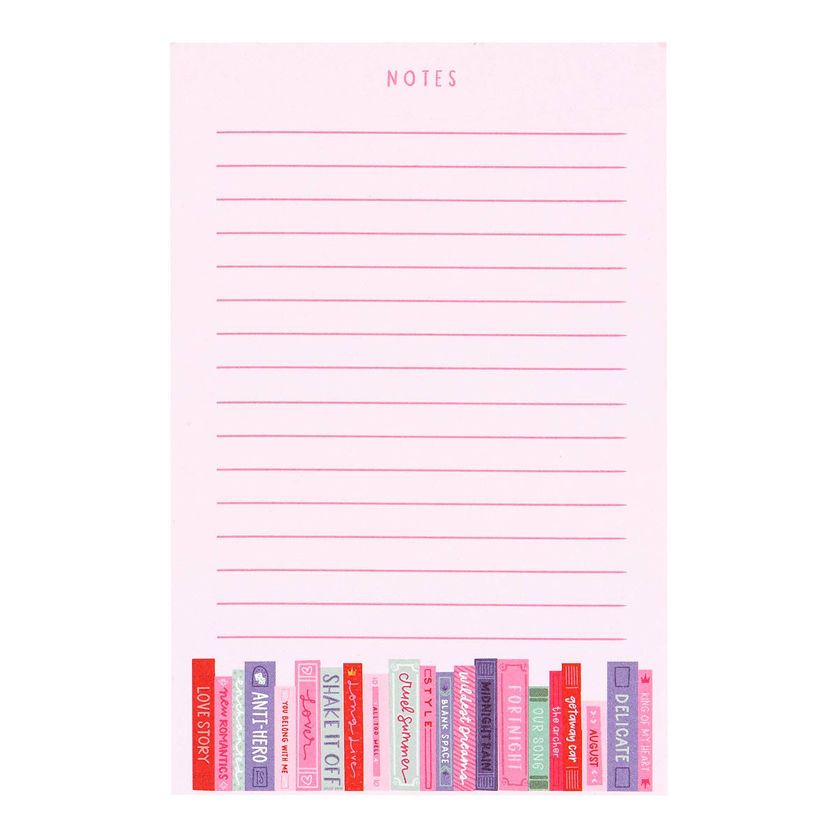 Book Tour Bookshelf Notepad - Bella Blossom Boutique