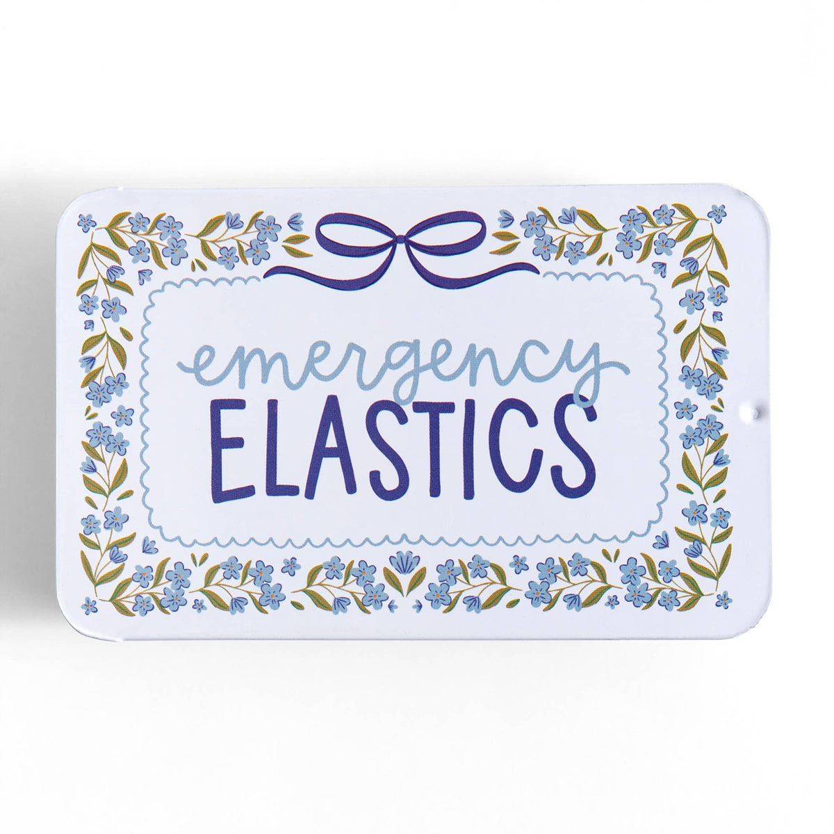 Emergency Elastics Travel Tin- 20 Hair Ties - Bella Blossom Boutique