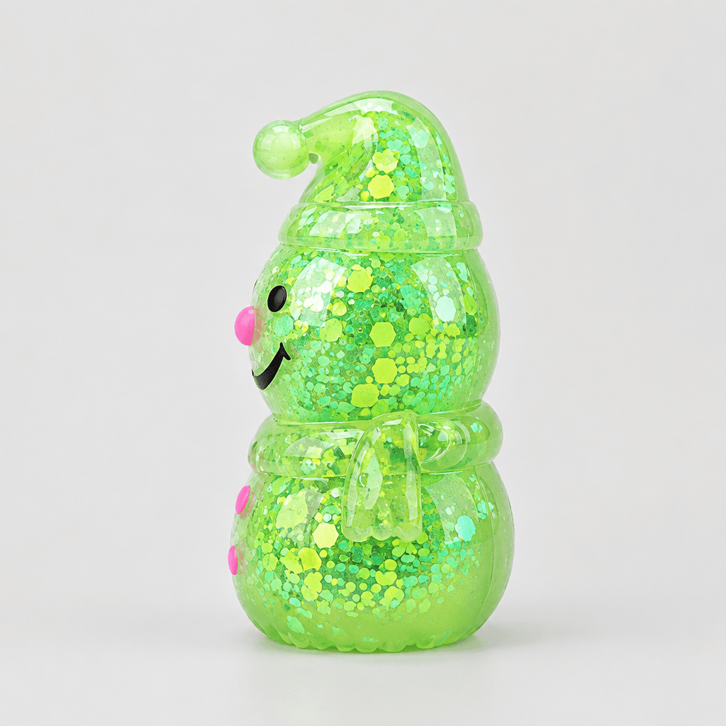 Green Snowman Gel Squishy - Bella Blossom Boutique