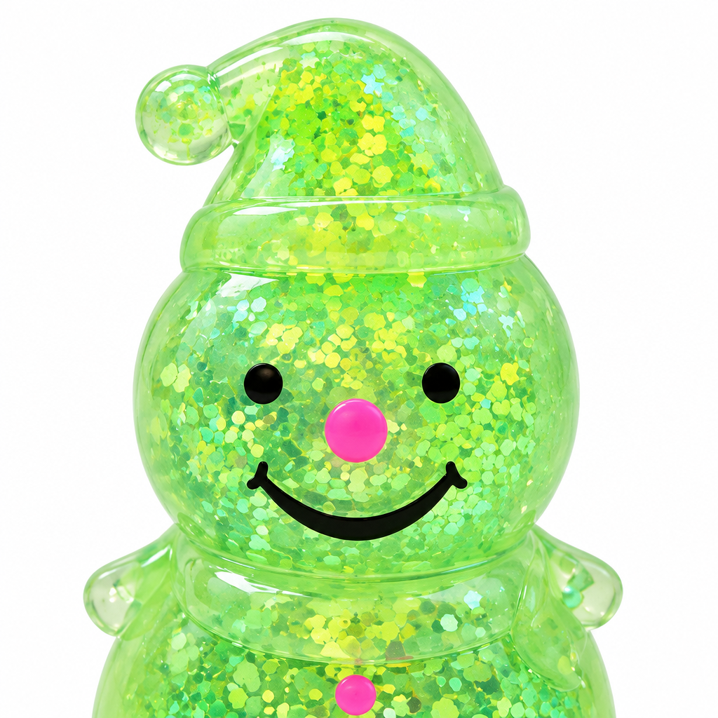 Green Snowman Gel Squishy - Bella Blossom Boutique