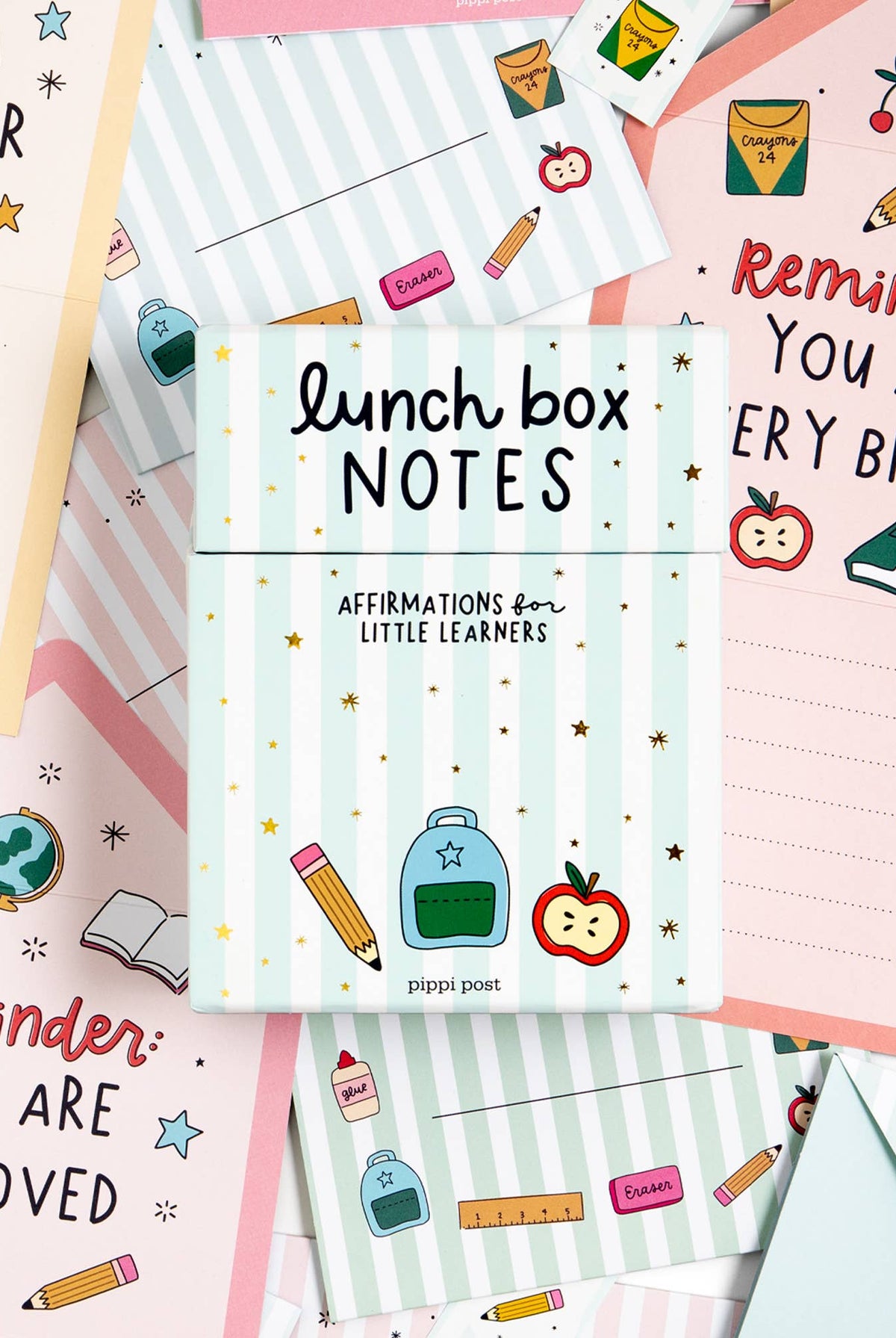 Lunch Box Notes Set with Affirmations - Bella Blossom Boutique