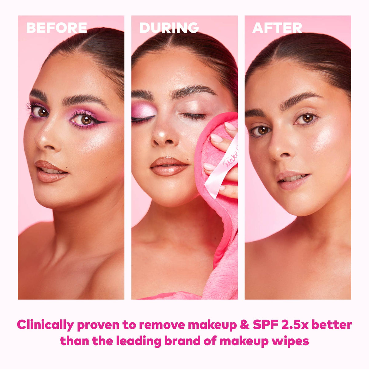 MakeUp Eraser Mini PRO: Winter Village Holiday Ornament & Reusable Skincare Gift - Bella Blossom Boutique