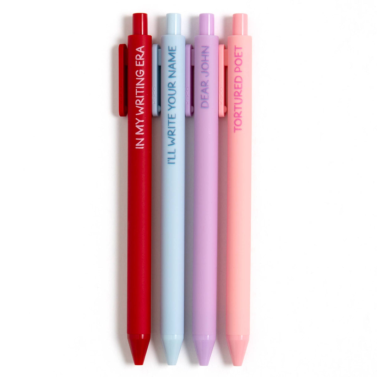 Multicolor Book Tour Pen Set - Bella Blossom Boutique
