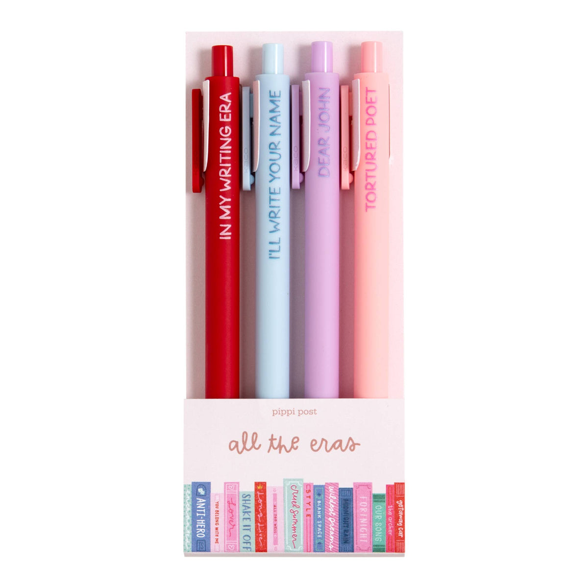 Multicolor Book Tour Pen Set - Bella Blossom Boutique