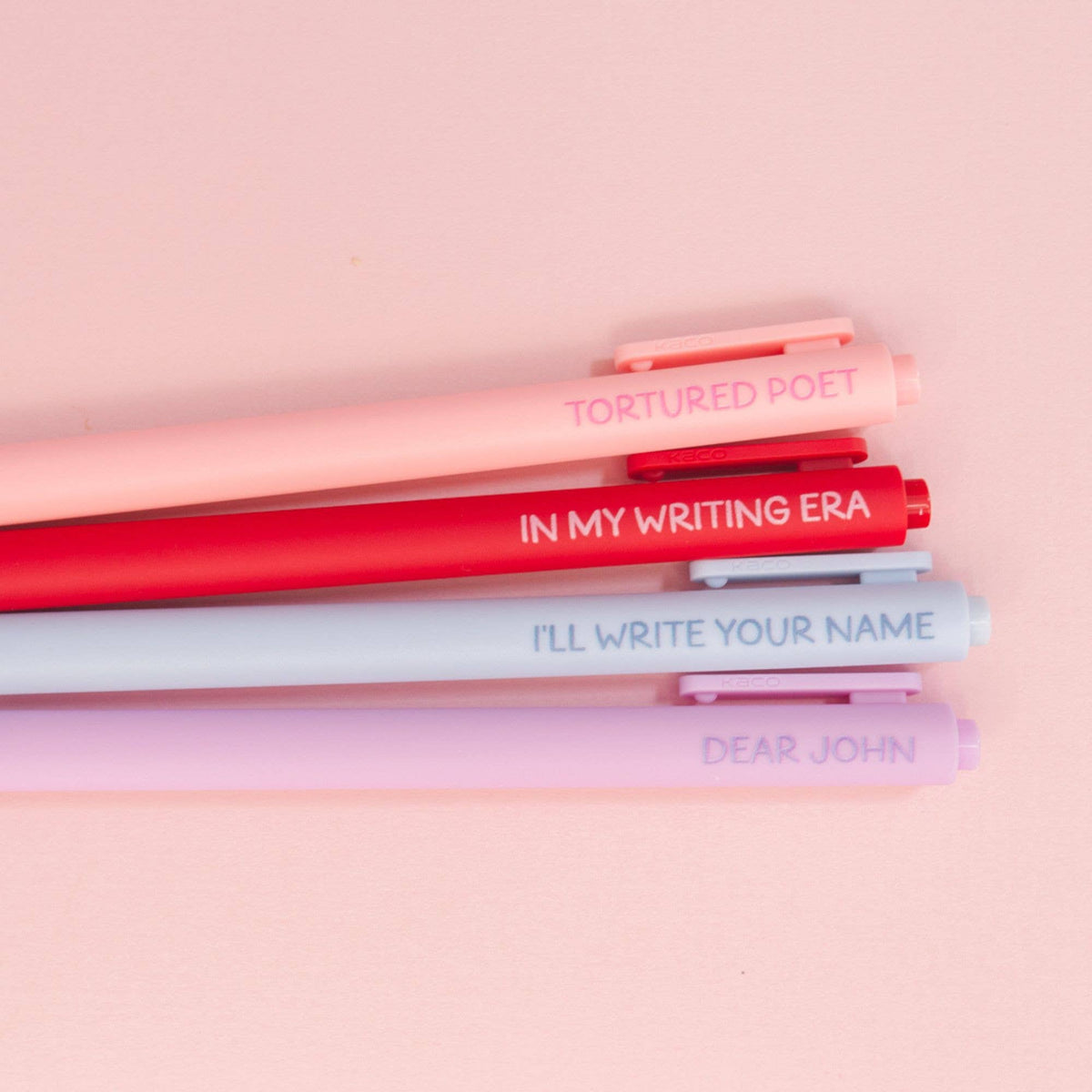 Multicolor Book Tour Pen Set - Bella Blossom Boutique