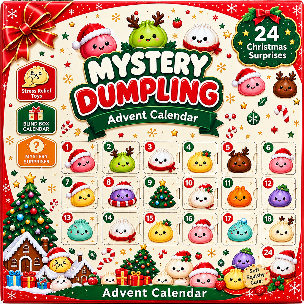 Mystery Dumpling Advent Calendar - Bella Blossom Boutique