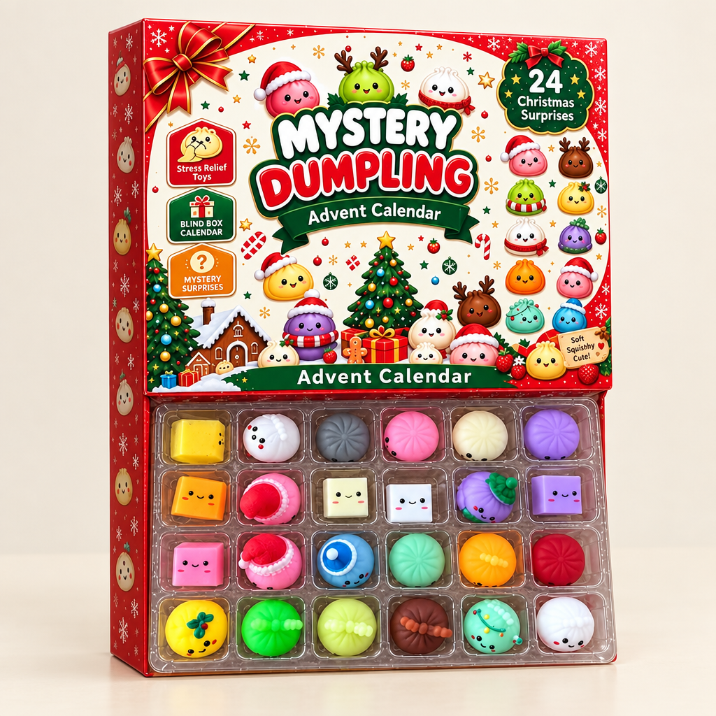 Mystery Dumpling Advent Calendar - Bella Blossom Boutique