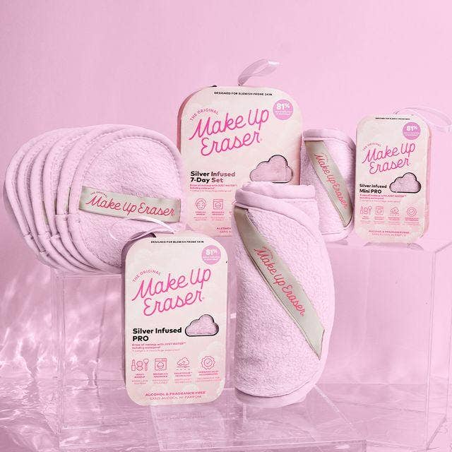 Silver-Infused Mini PRO: Antibacterial MakeUp Eraser for Acne-Prone Skin - Bella Blossom Boutique