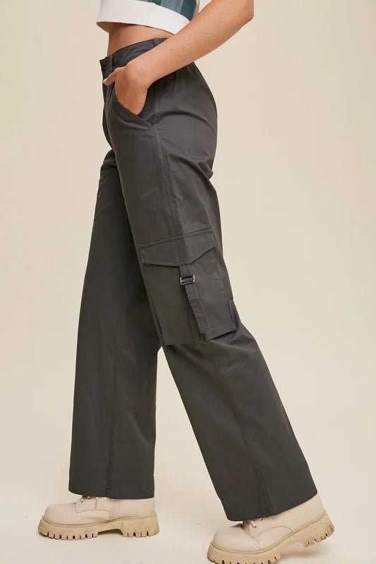 Urban Nomad Double - Pocket Cargo Pants – Relaxed Utility Fit - Bella Blossom Boutique