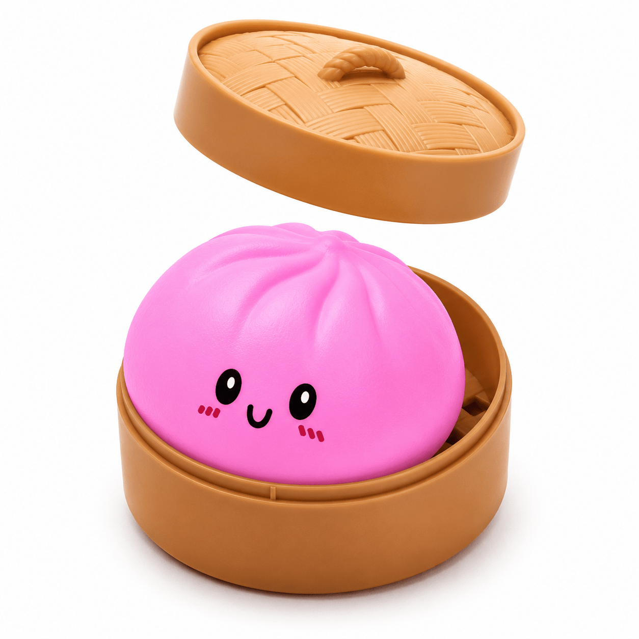 Viral Dumpling Squishy – Ultra-Stretchy Sensory Fidget Toy with Steamer Case - Bella Blossom Boutique
