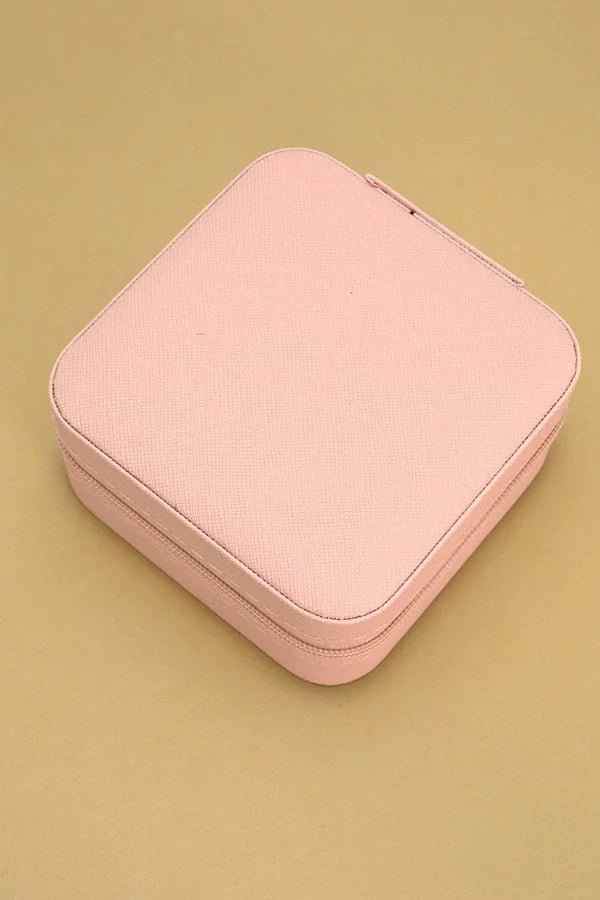 Wanderlust Travel Jewelry Box: Tangle - Free Velvet Organizer - Bella Blossom Boutique