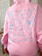 Meet Me At The Beach Hoodie- Bella Blossom Boutique