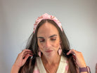 Amora Pink Tiered Heart Dangle Earrings - Boutique Statement Jewelry - Bella Blossom Boutique