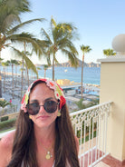 Boho Floral Crochet Headband – Hand-Stitched Flower Hair Wrap - Bella Blossom Boutique