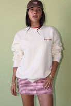 Bonjour Bébé Café Au Lait Oversized Sweatshirt - Bella Blossom Boutique