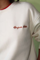 Bonjour Bébé Café Au Lait Oversized Sweatshirt - Bella Blossom Boutique