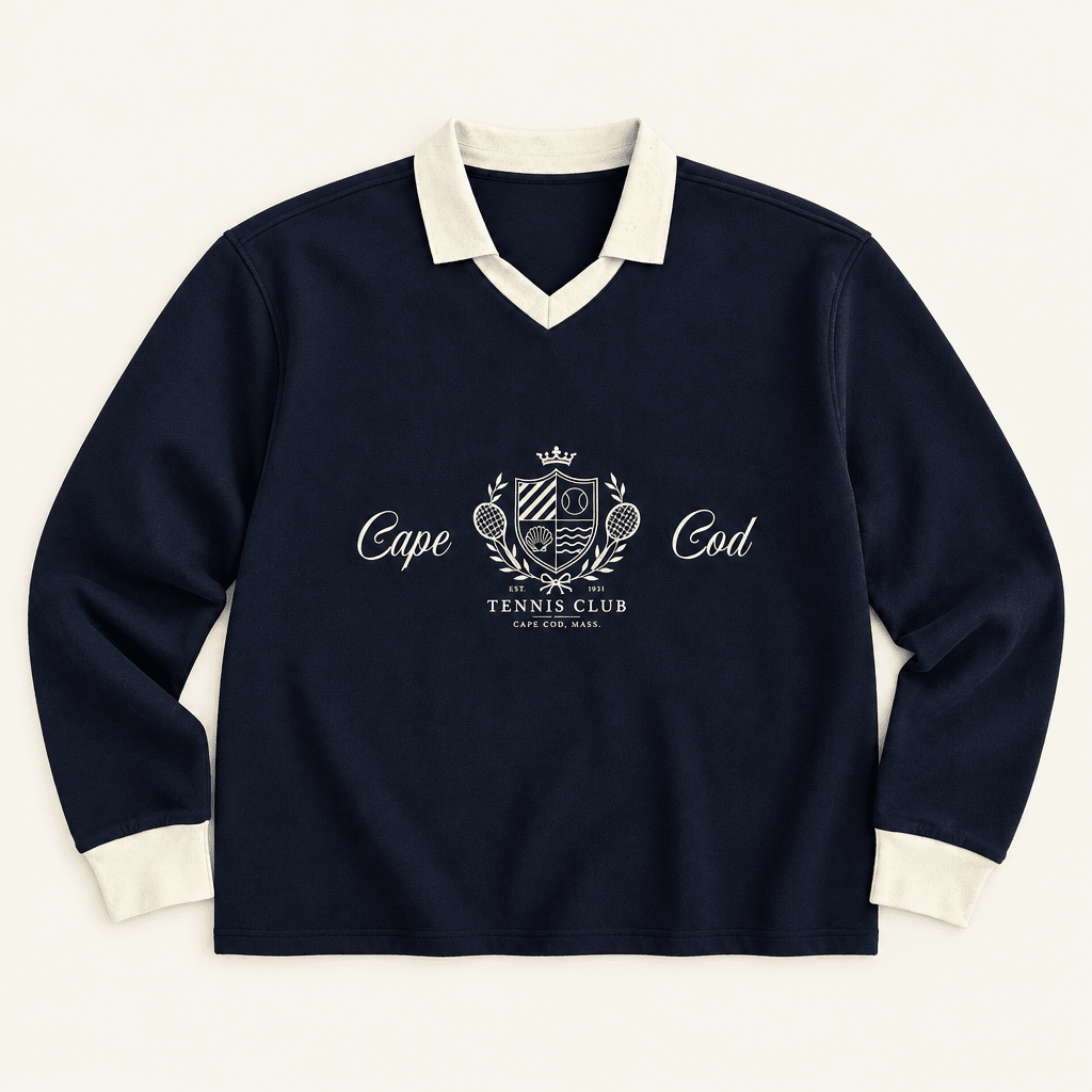 Cape Cod Tennis Club Pullover - Bella Blossom Boutique