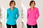 Cloud-Soft V-Neck Lightweight Pullover Hoodie - Bella Blossom Boutique
