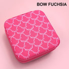 Compact Vegan Leather Travel Jewelry Organizer – Multiple Stylish Designs - Bella Blossom Boutique