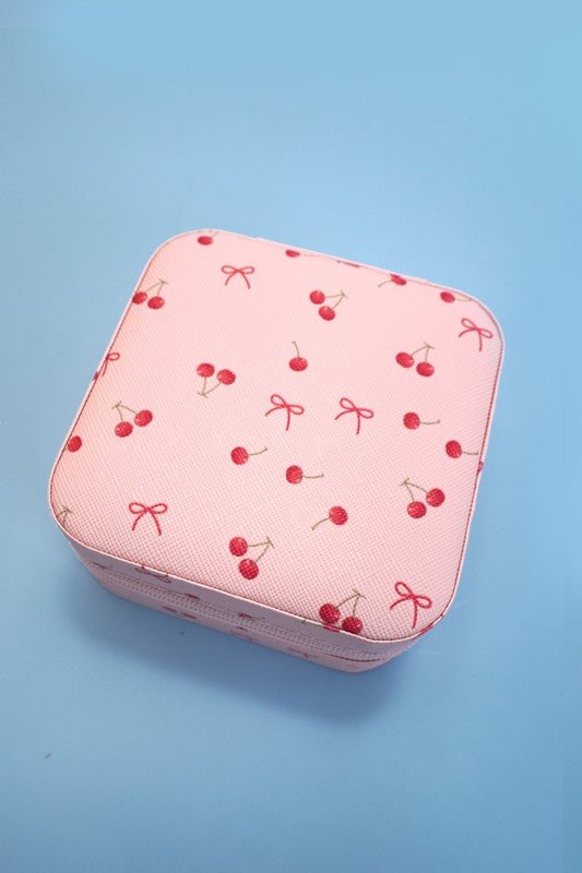 Compact Vegan Leather Travel Jewelry Organizer – Multiple Stylish Designs - Bella Blossom Boutique