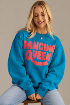 Dancing Queen Era Oversized Graphic Sweatshirt - Bella Blossom Boutique
