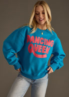 Dancing Queen Era Oversized Graphic Sweatshirt - Bella Blossom Boutique