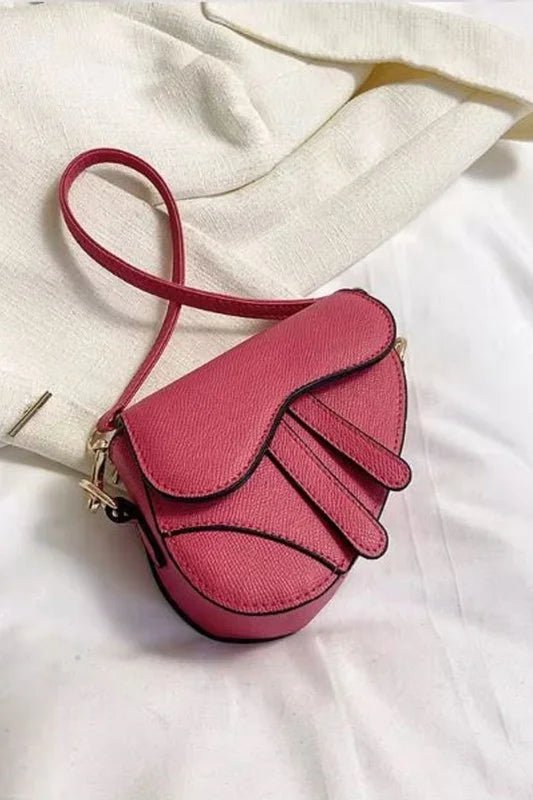 Dreamers Edition Mini Saddle Bag: Versatile Crossbody & Shoulder Bag - Bella Blossom Boutique