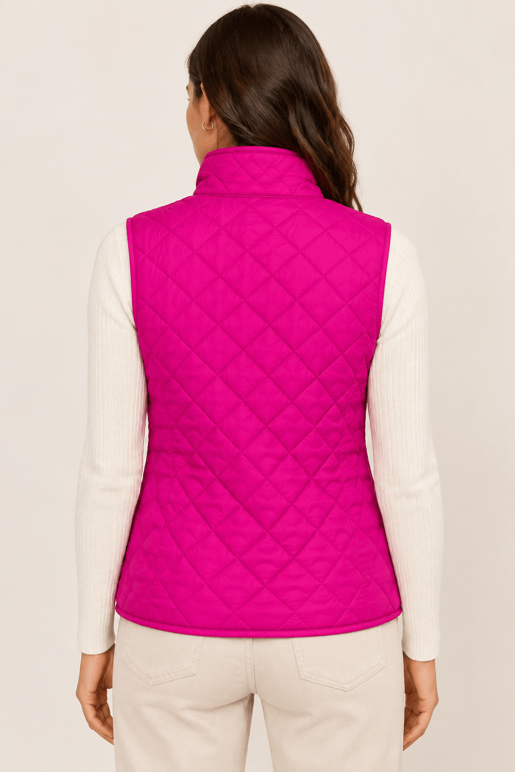 Everly Quilted Lightweight Puff Vest – Chic Women's Layering Outerwear - Bella Blossom Boutique