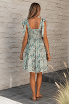 Garden Party Floral Smocked Tiered Sundress - Bella Blossom Boutique