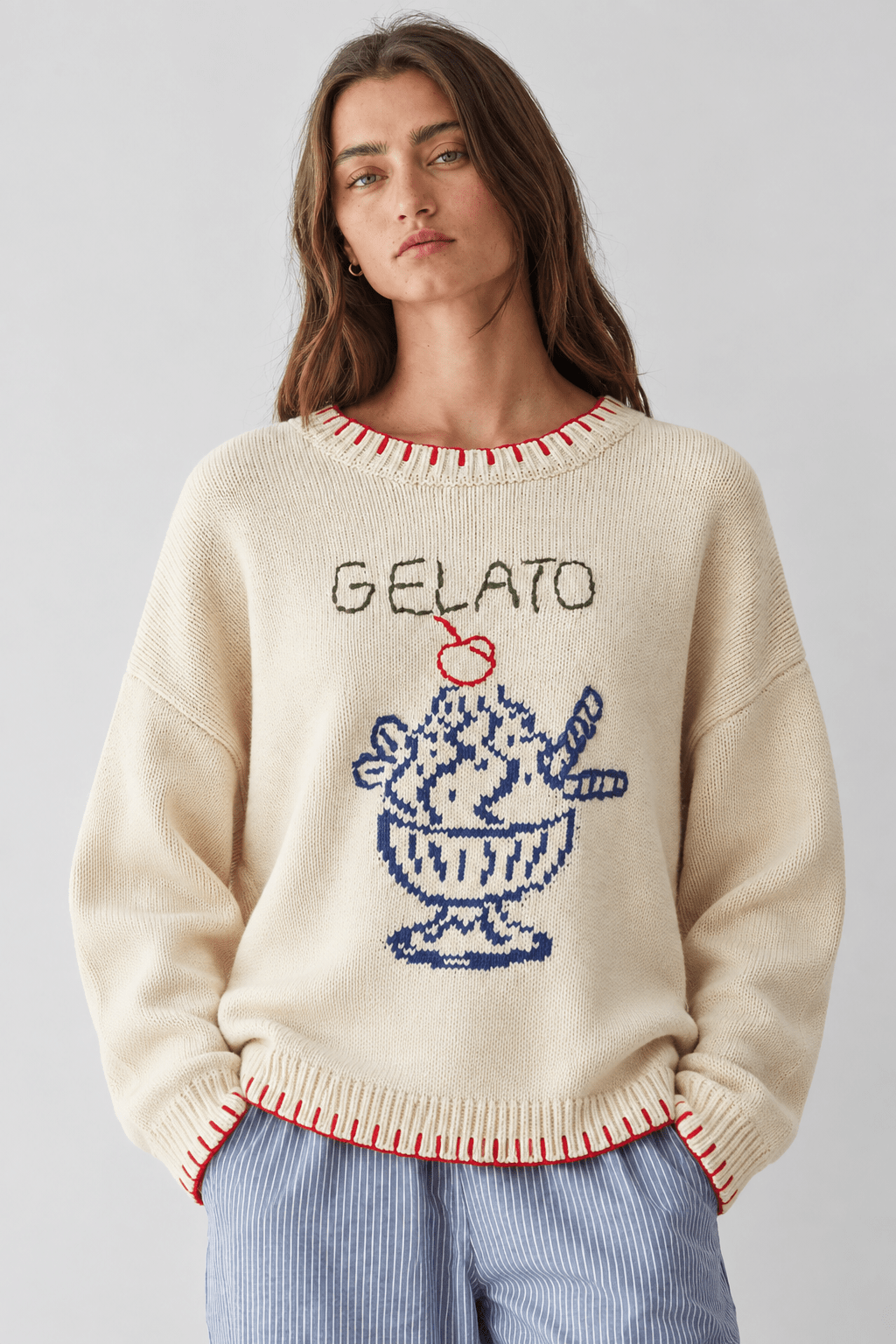 Gelato Design Knit Sweater - Bella Blossom Boutique