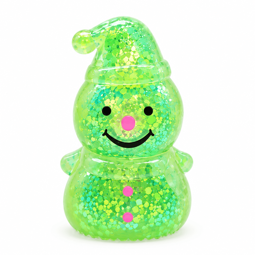 Green Snowman Gel Squishy - Bella Blossom Boutique