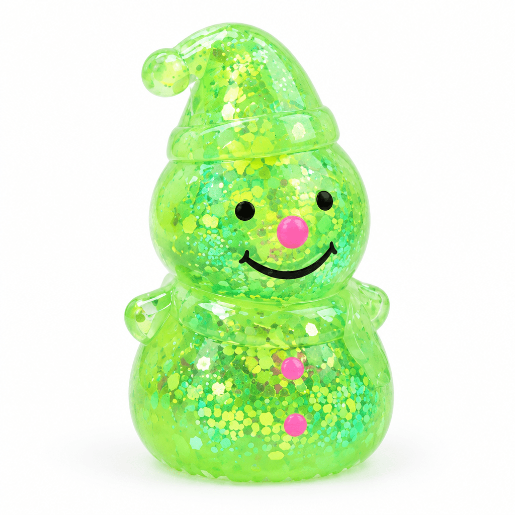 Green Snowman Gel Squishy - Bella Blossom Boutique