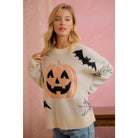 Halloween Knit Sweater- Spooky Season - Bella Blossom Boutique