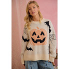 Halloween Knit Sweater- Spooky Season - Bella Blossom Boutique