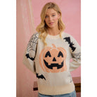 Halloween Knit Sweater- Spooky Season - Bella Blossom Boutique