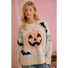 Halloween Knit Sweater- Spooky Season - Bella Blossom Boutique