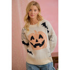 Halloween Knit Sweater- Spooky Season - Bella Blossom Boutique