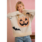 Halloween Knit Sweater- Spooky Season - Bella Blossom Boutique
