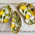 Hand - Painted Coastal Oyster Shell Jewelry & Trinket Dish - Bella Blossom Boutique