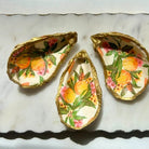 Hand - Painted Coastal Oyster Shell Jewelry & Trinket Dish - Bella Blossom Boutique