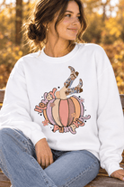 Howdy Pumpkin Western Sweatshirt | Retro Cowgirl Autumn Crewneck - Bella Blossom Boutique