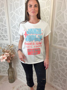 Janis Joplin Vintage 1969 Concert Graphic Tee – Retro Rock & Roll Style - Bella Blossom Boutique