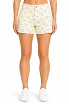 Judy Blue Cotton Blend Floral Shorts - Bella Blossom Boutique