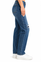 Judy Blue Stitched Boyfriend Jeans - Bella Blossom Boutique