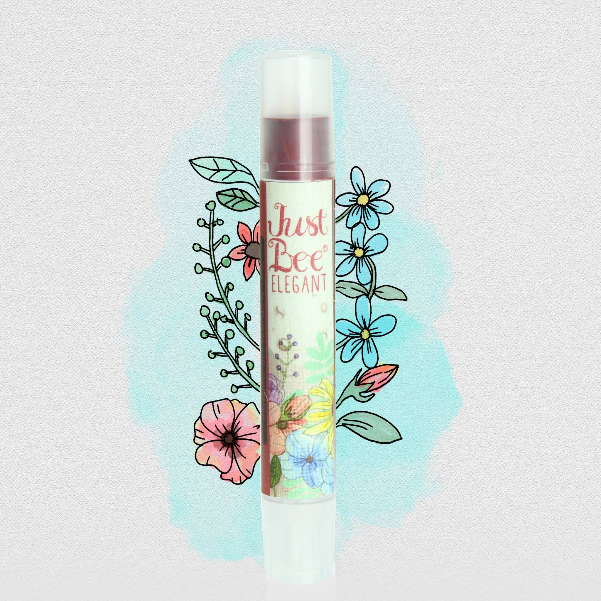 Just Bee Organic Lip Shimmer - Dark - Bella Blossom Boutique