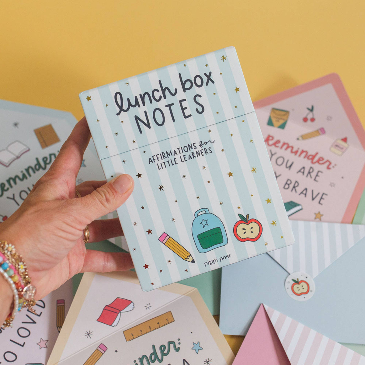 Lunch Box Notes Set with Affirmations - Bella Blossom Boutique