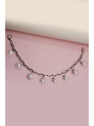 Luxe Pearl Shoe Chain – Elegant Footwear Jewelry Accessory - Bella Blossom Boutique